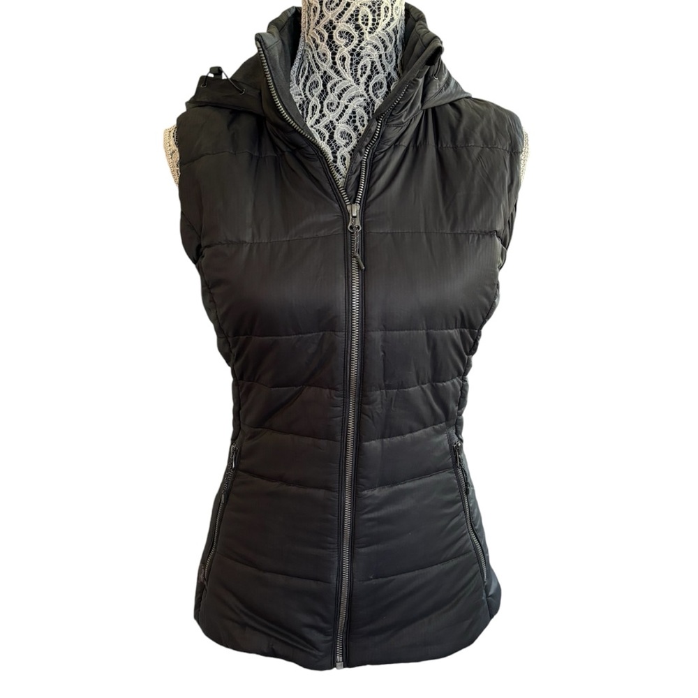 Icebreaker Quilted Wool-Infused Black Vest